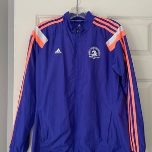 Boston Marathon 2015 adidas Jacket, Size Medium, Very Good Condition